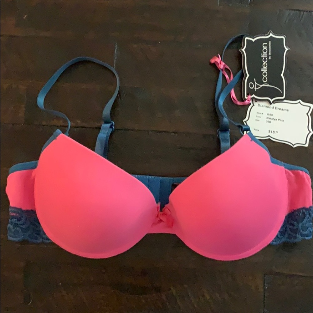 Natalya Pink T-Shirt Bra - 36B